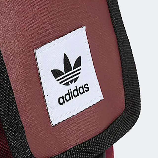 【出清】Adidas Originals 三葉草 MAP BAG 掛包｜酒紅色 DV2483｜手機包/側背包