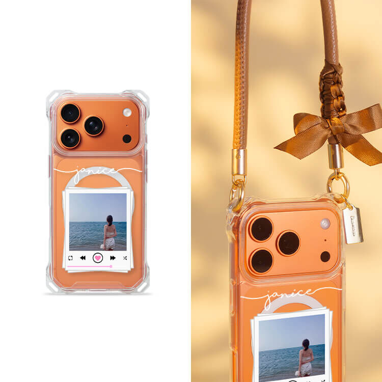 妳的美照 四角好掛殼 - 透明防摔掛繩殼 (MagSafe磁吸) iPhone手機殼