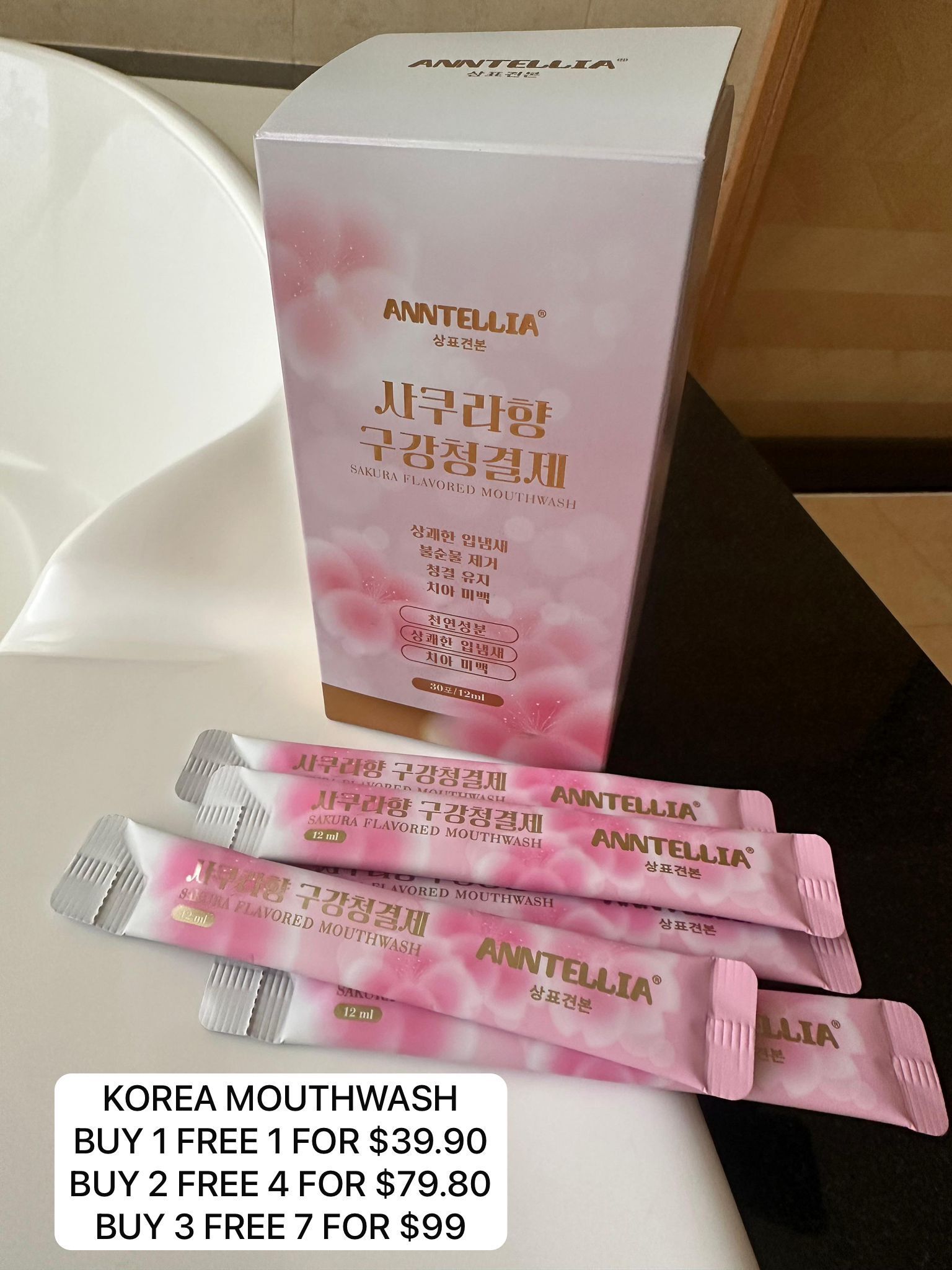1 KOREA MOUTHWASH