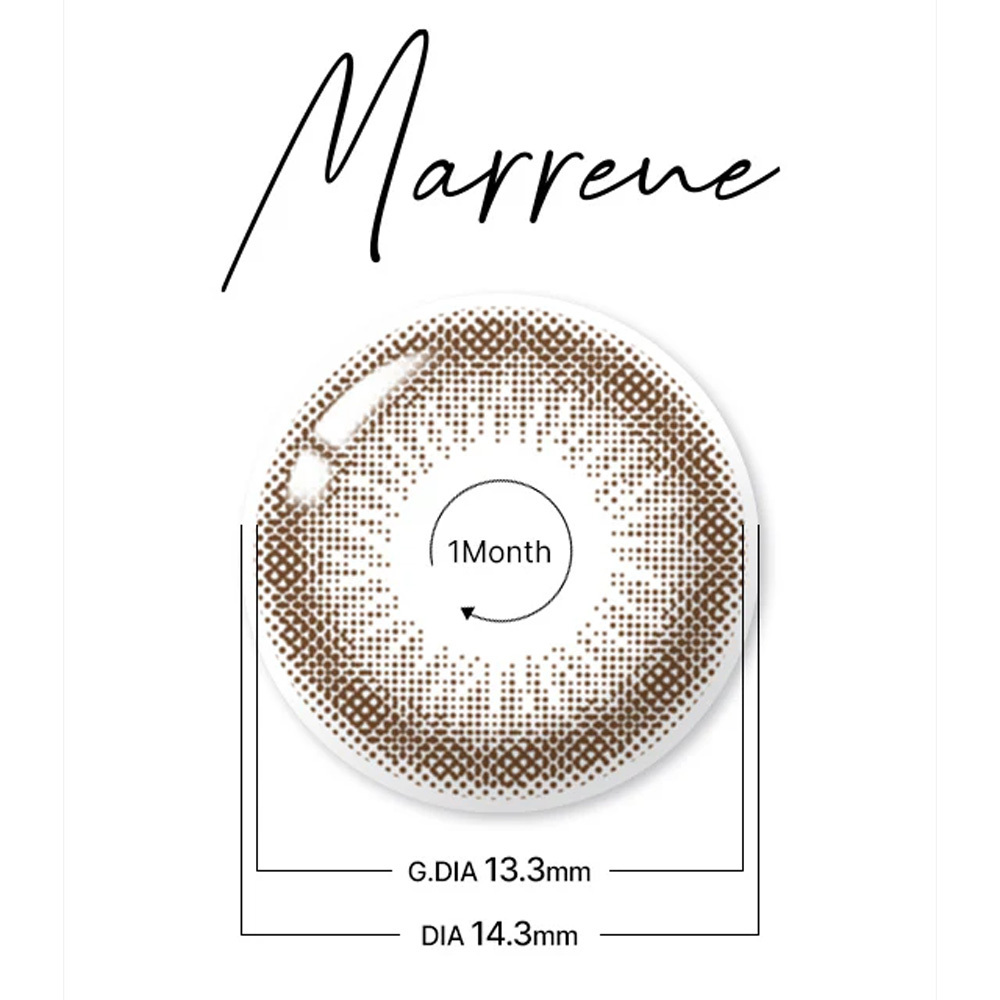 Lenstown Marrene Choco 1 Month 美瞳 彩色 月拋 隱形眼鏡 1片