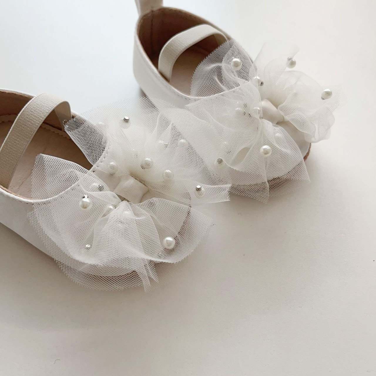 公主珍珠學步鞋