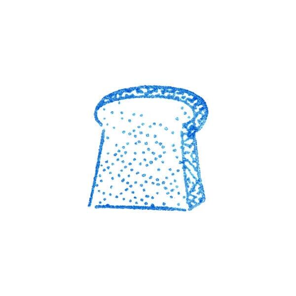 吐司 HITOTOKI 冰塊水晶印章 S尺寸|日本KINGJIM