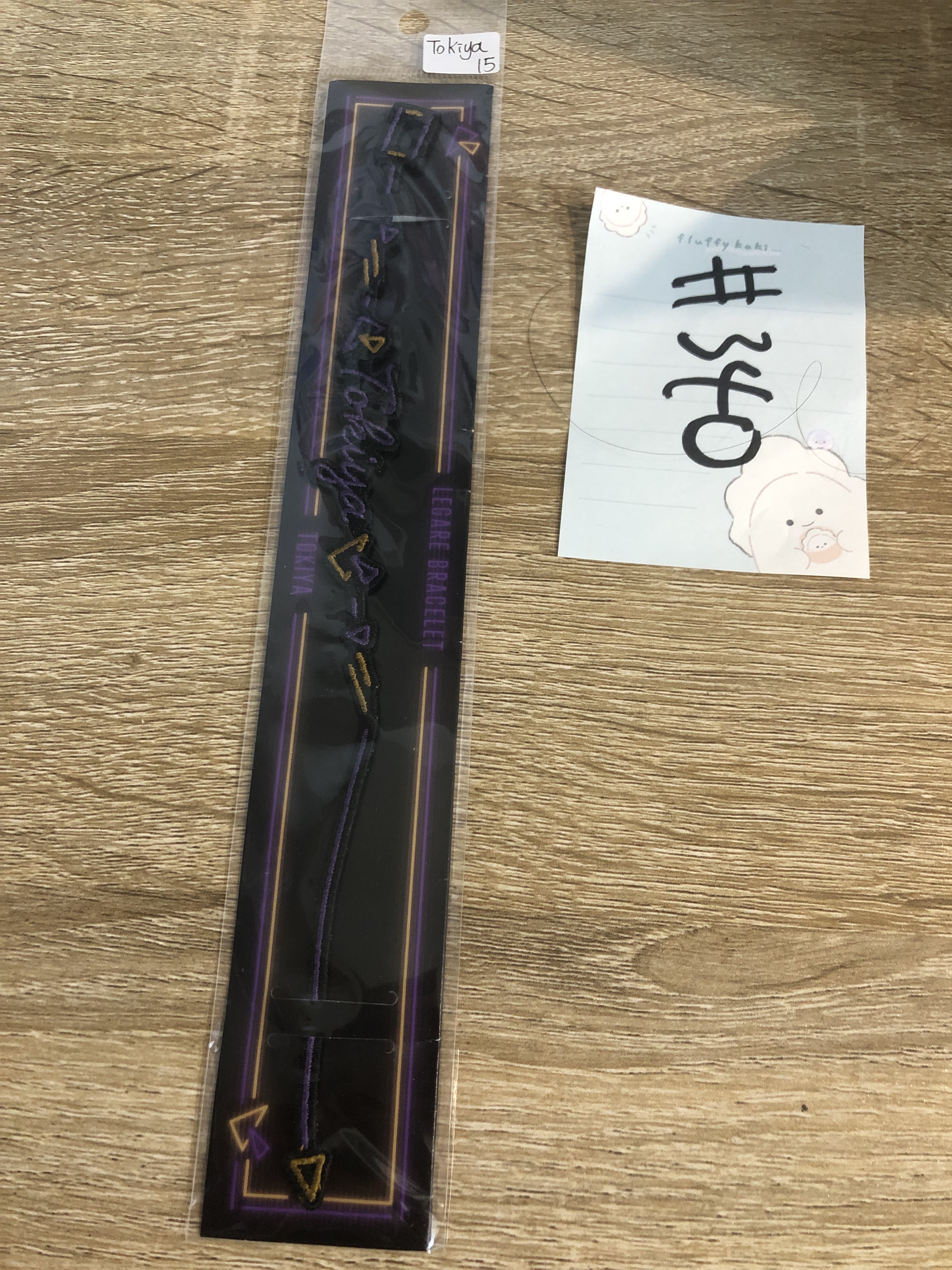 歌之王子殿下 TOKIYA 手繩#340