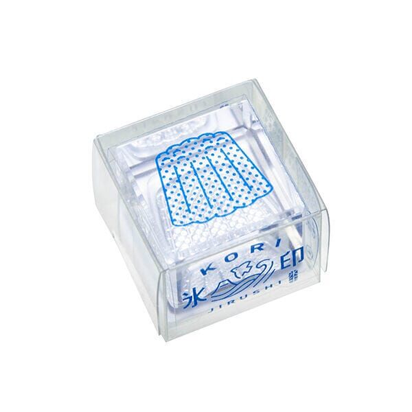 果凍 HITOTOKI 冰塊水晶印章 S尺寸|日本KINGJIM