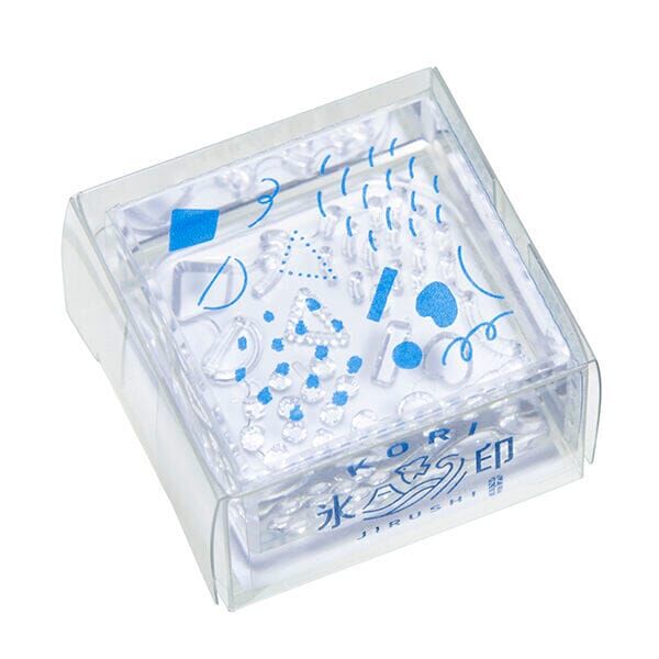 幾何零件 HITOTOKI 冰塊水晶印章 L尺寸 |日本KINGJIM