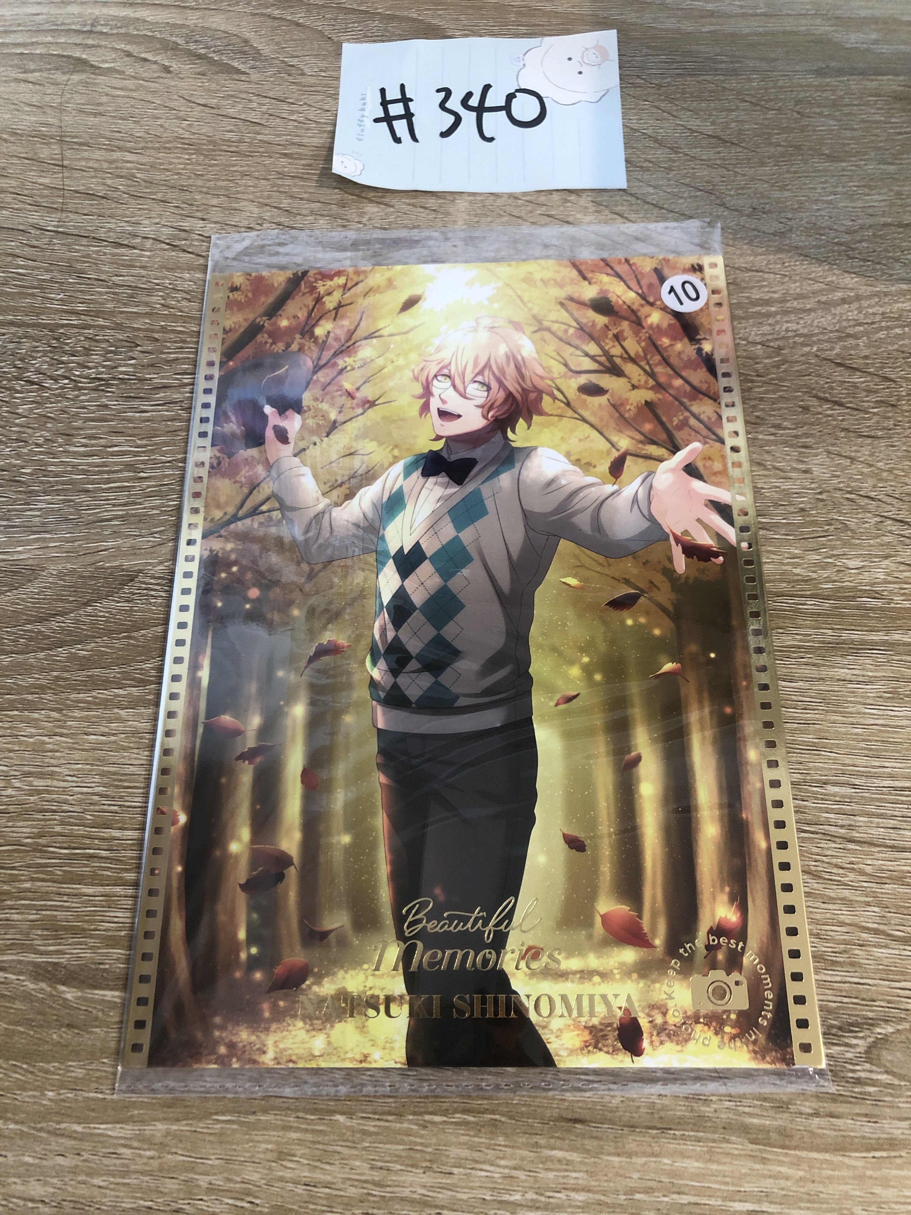 歌之王子殿下 那月 可立明信片#340