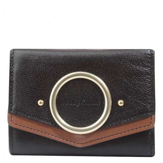 【預購】See By Chloe Aura H093054  小號三折銀包