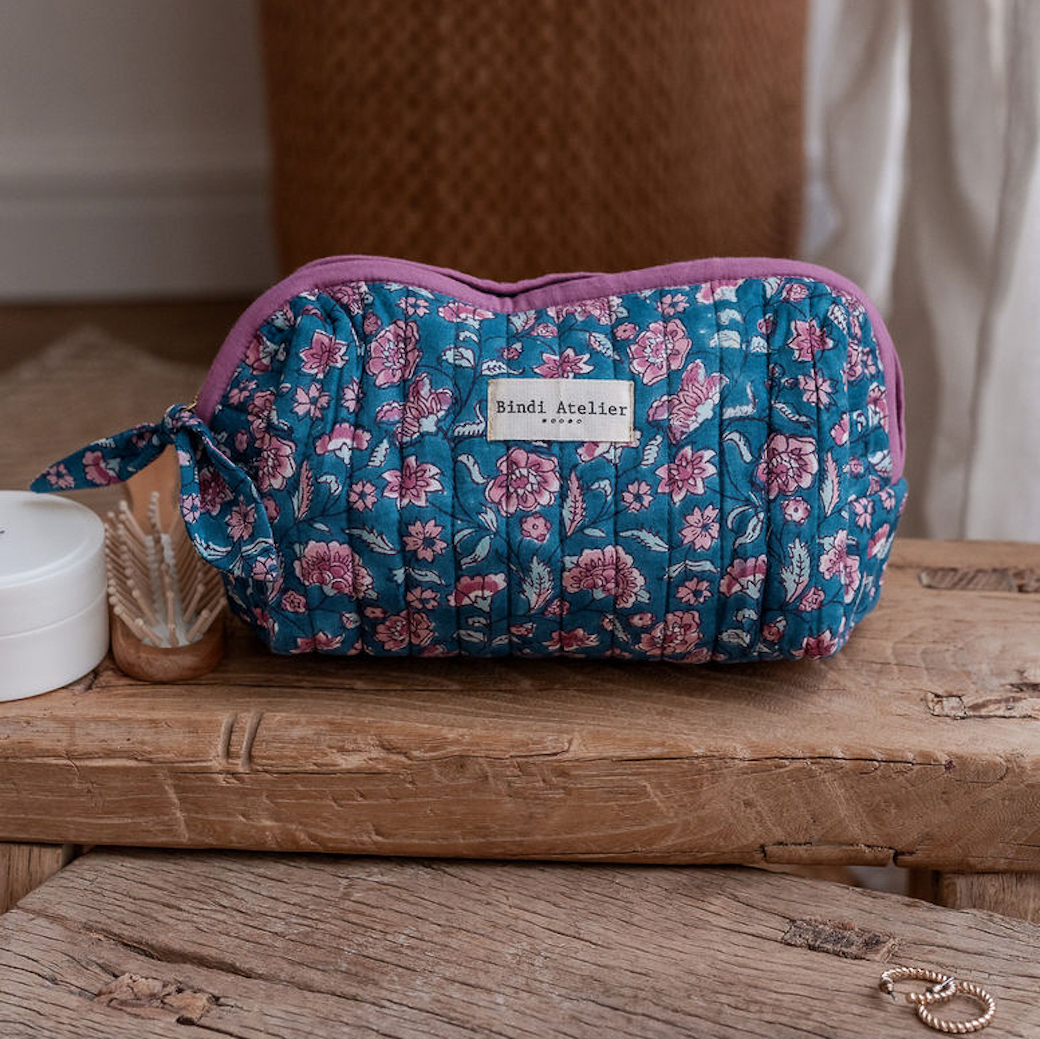 埃德爾水漾藍 | 小款化妝包