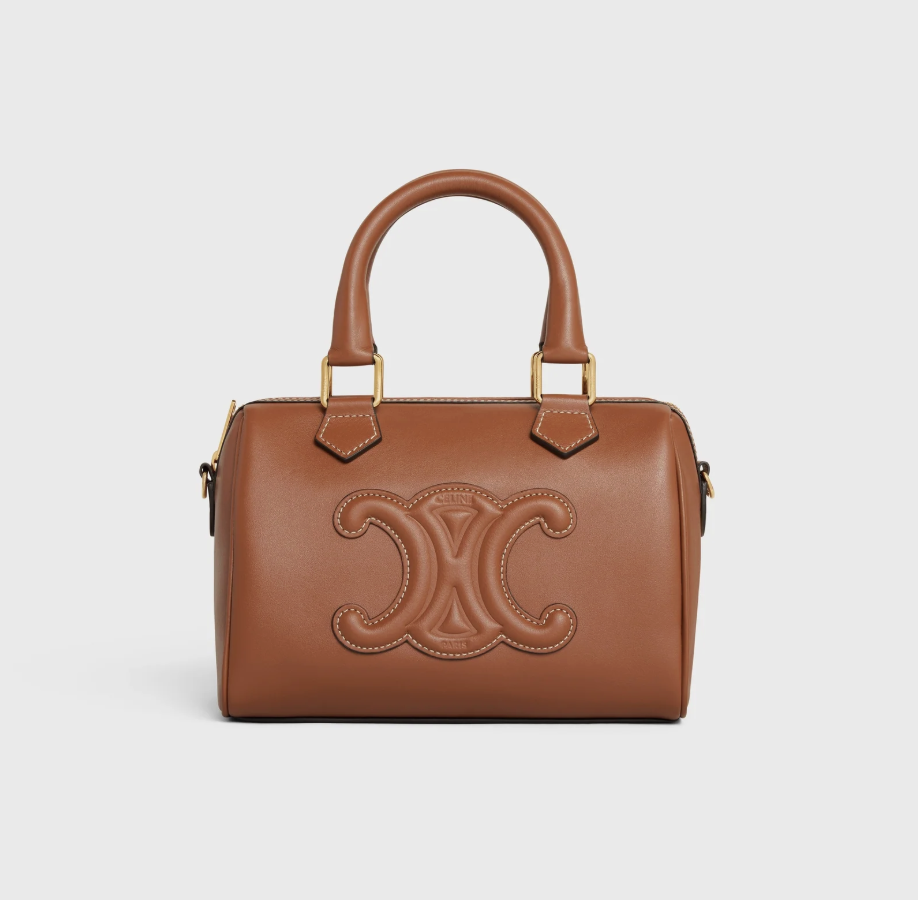 CELINE Small Boston Cuir Triomphe