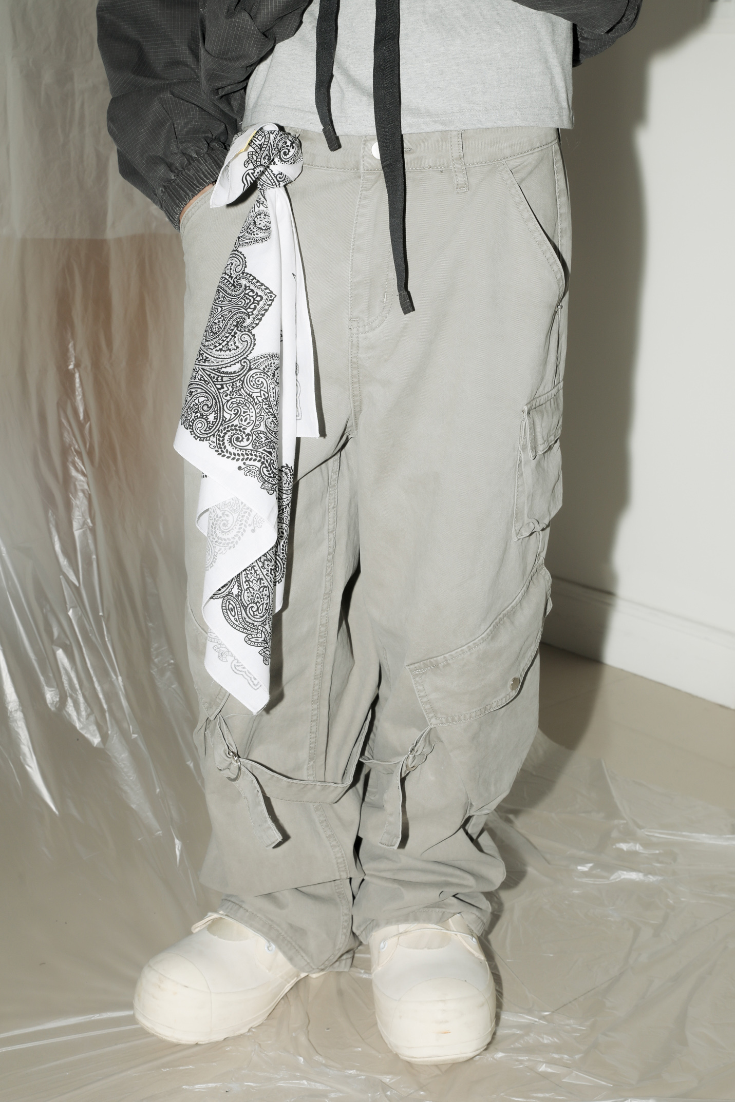 【Unisex】Pigment Multi Cargo Pants #長褲