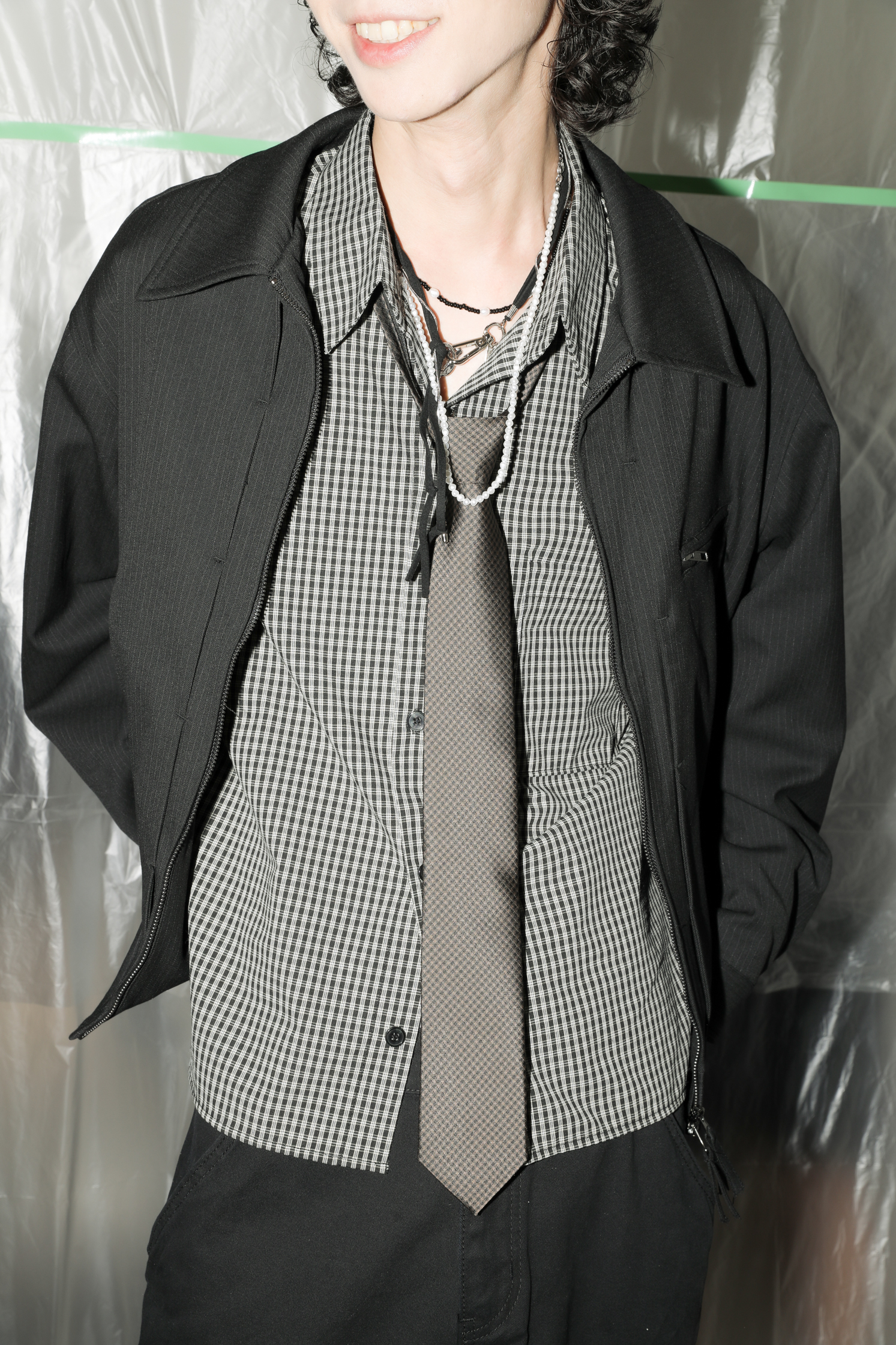 【Unisex】Rookie Cropped Check Shirt #襯衫