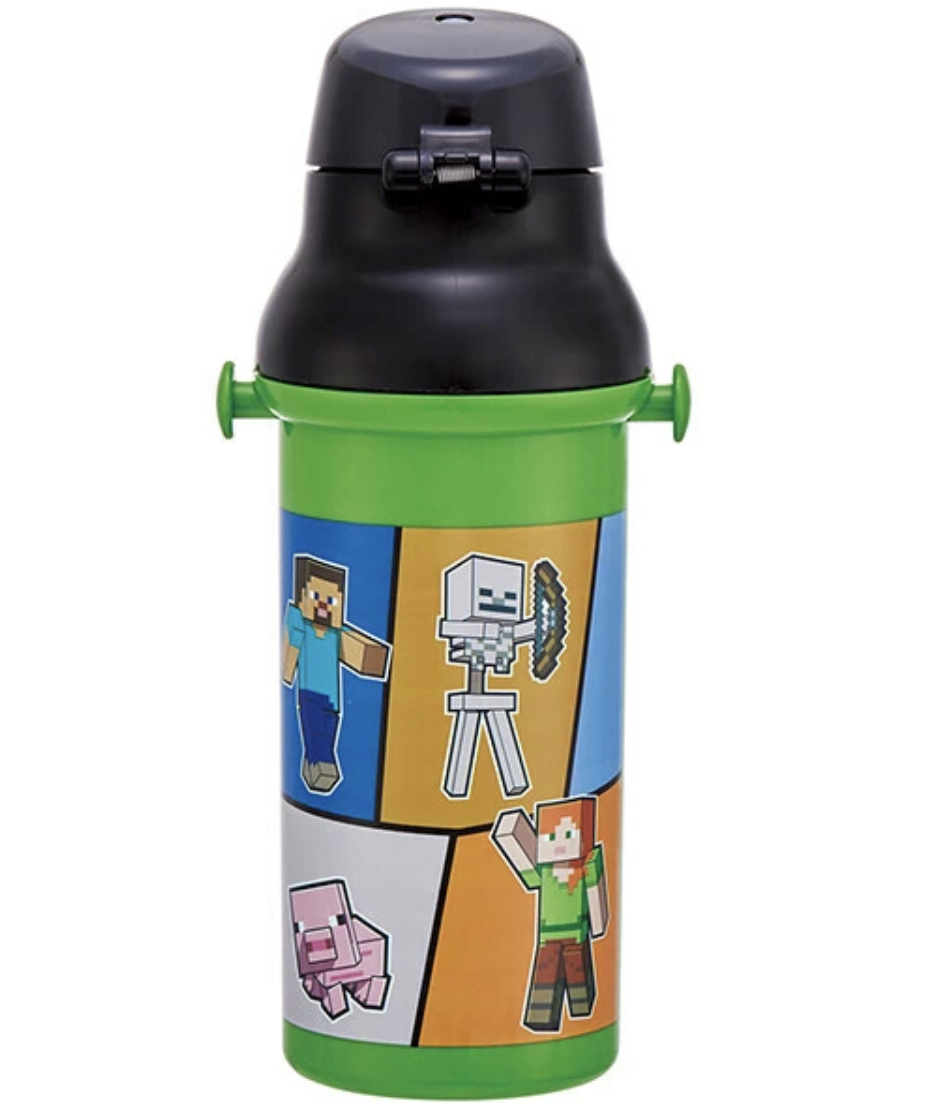 Skater - Minecraft 直飲水壺 480ml