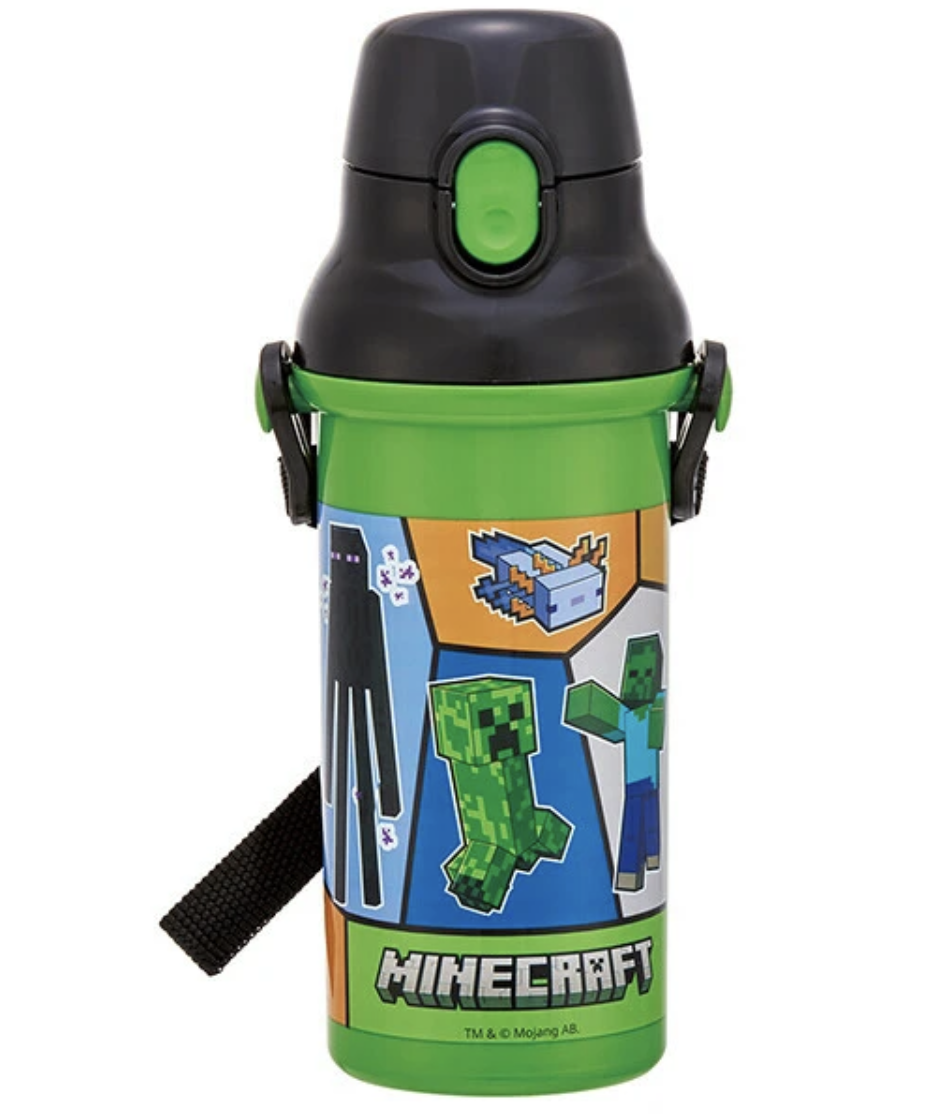 Skater - Minecraft 直飲水壺 480ml