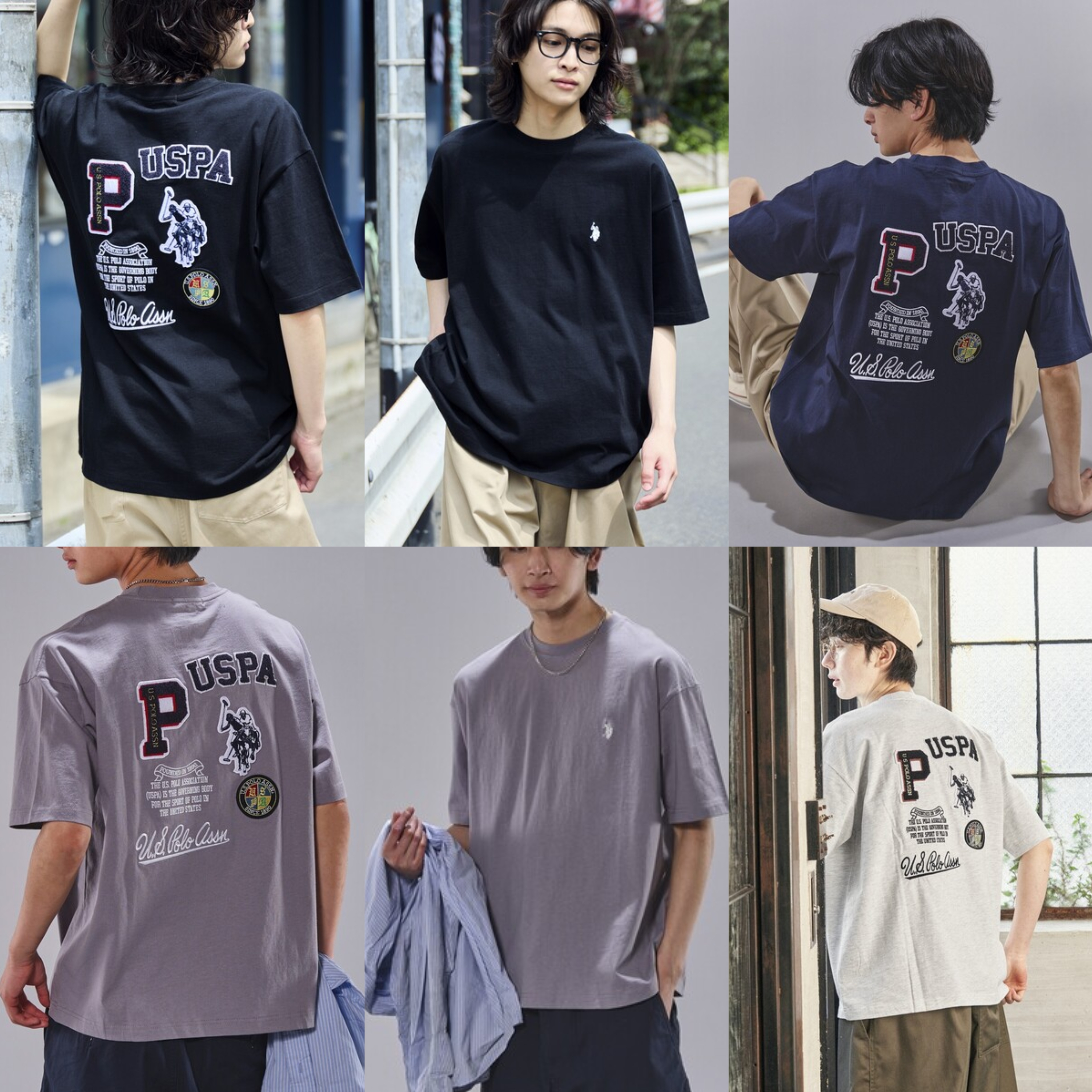 JP US POLO T-SHIRT/UNISEX （P9 JP319）