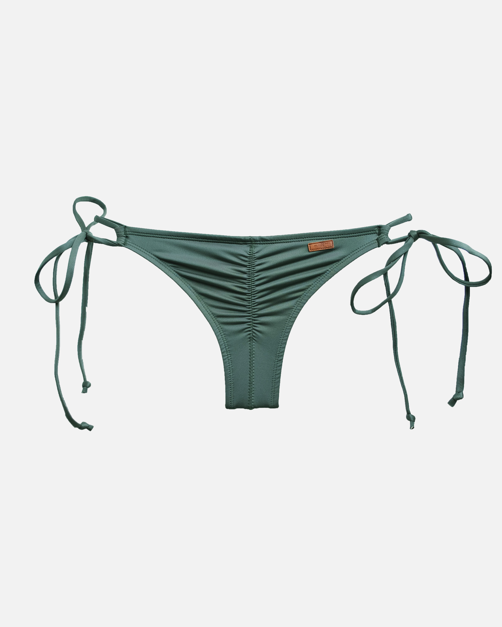 【軍綠】C1t 蜜挖臀綁帶泳褲