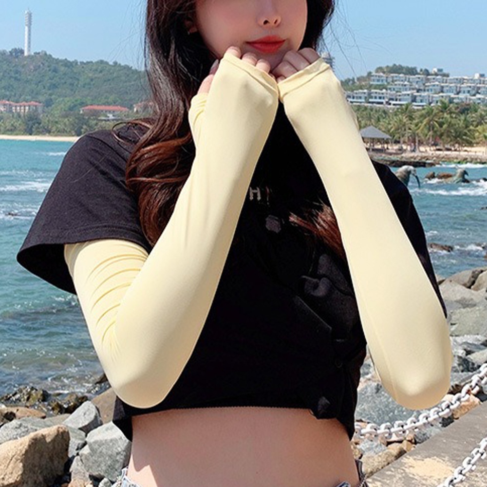 手套 袖套 機車袖套 防曬袖套 冰絲袖套 防紫外線 親膚 護臂 064