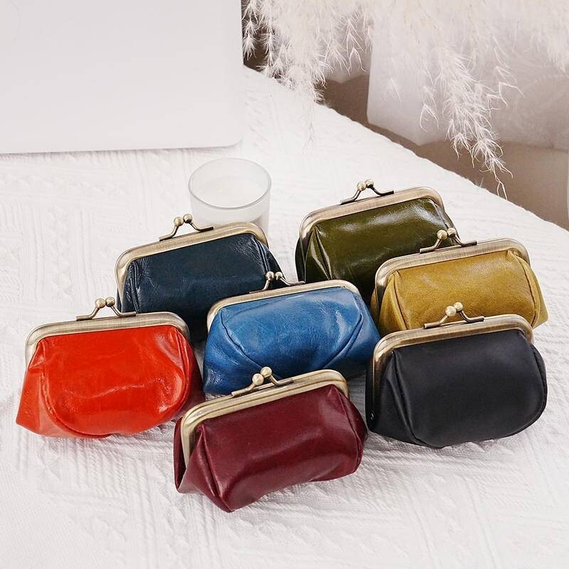 手工零錢包 零錢包 錢包 牛皮包 小錢包 真皮小錢包 真皮零錢包 口金零錢包 零錢包女 小零錢包 禮物 025