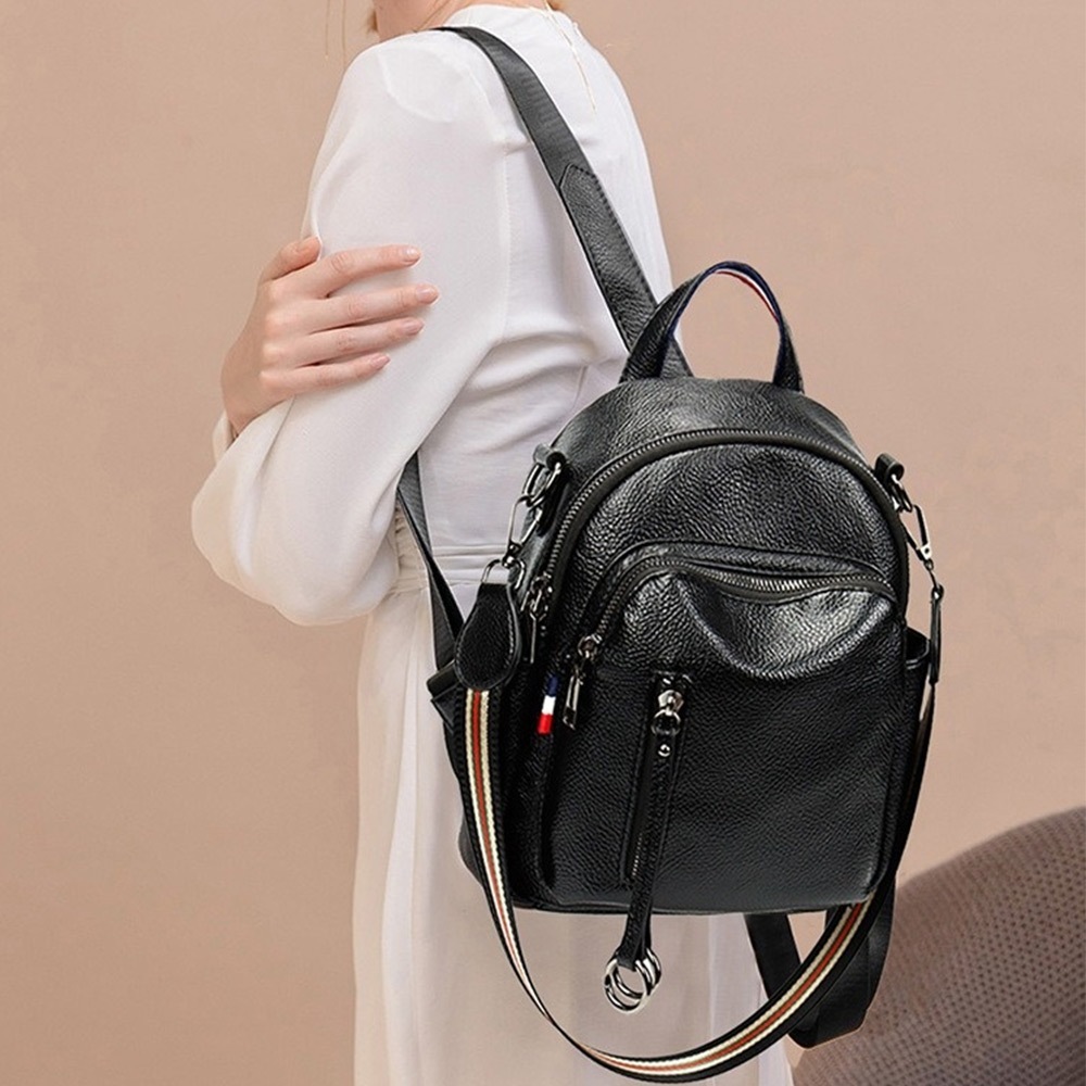 包包 女生包包 後背包 肩背包 背包 韓國包包 包包收納 多功能包 黑色包包 皮革包 軟皮包包 女生禮物 130