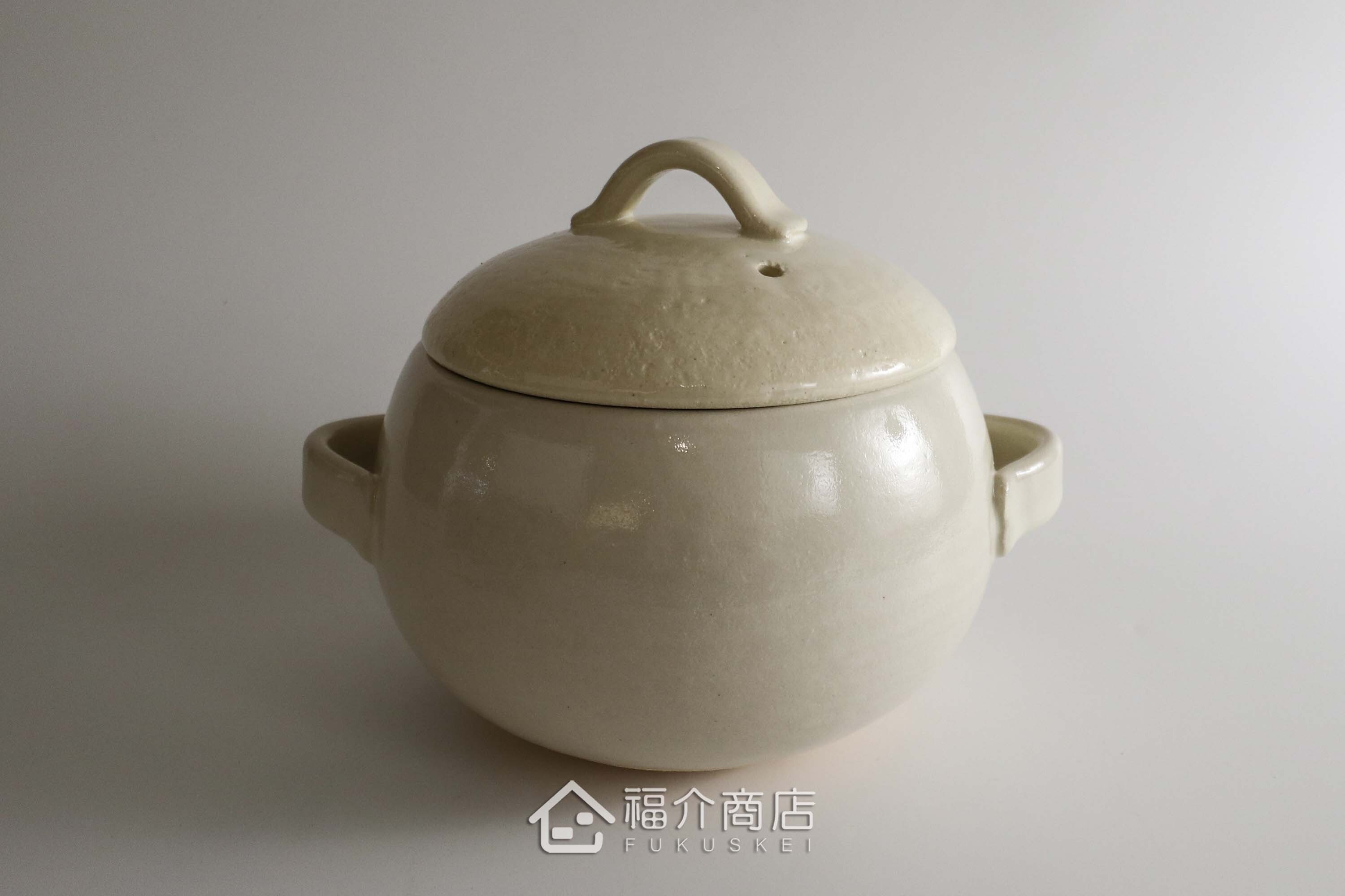 煮飯用陶瓷材質的飯鍋