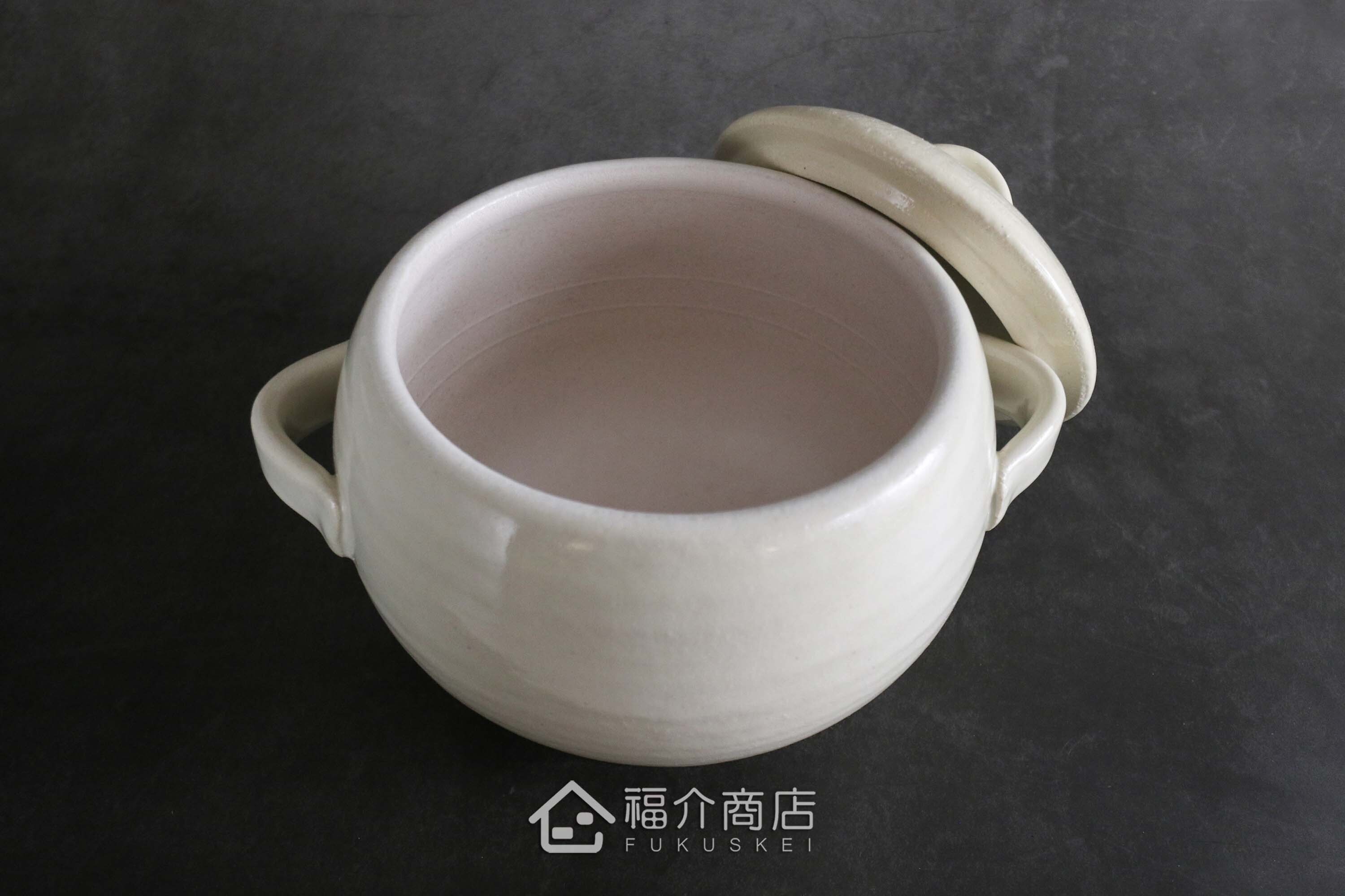 煮飯用陶瓷材質的飯鍋