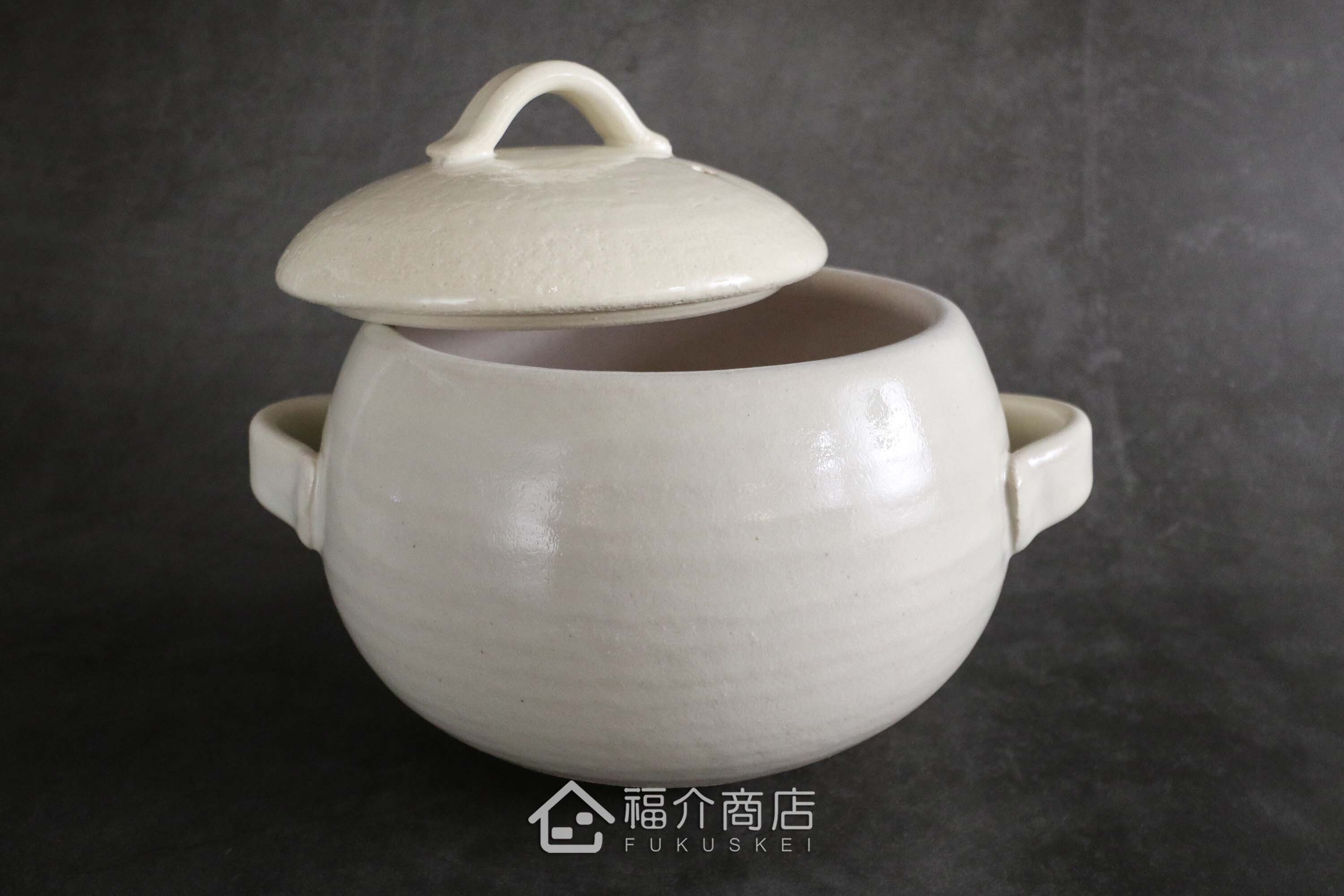 煮飯用陶瓷材質的飯鍋