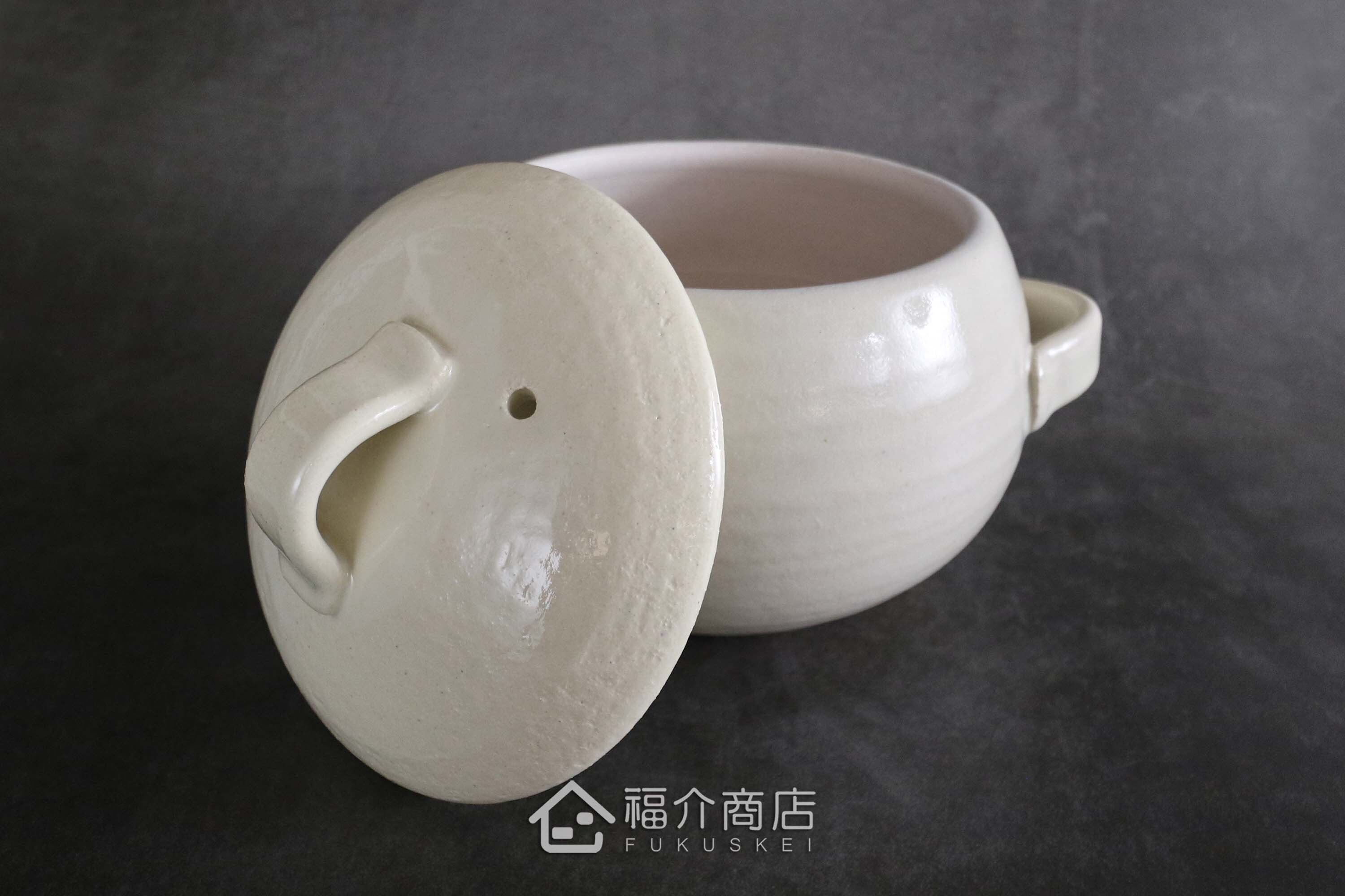 煮飯用陶瓷材質的飯鍋