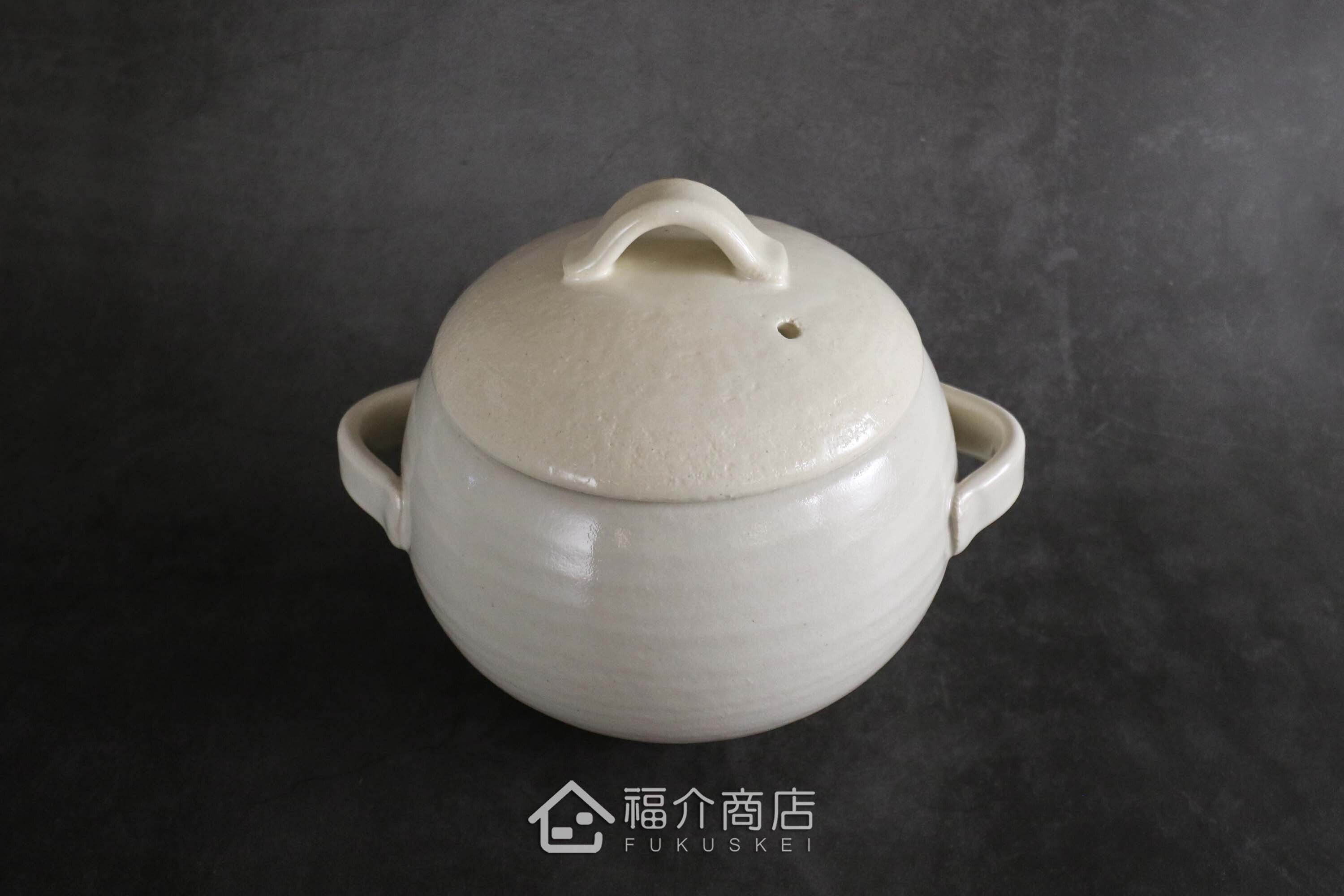 煮飯用陶瓷材質的飯鍋