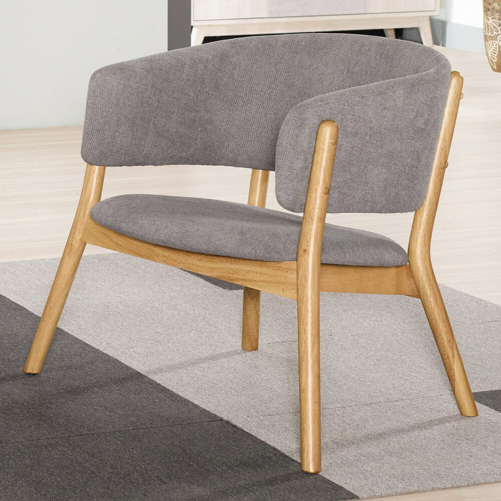 艾尼斯實木扶手餐椅/單椅/休閒椅/洽談椅