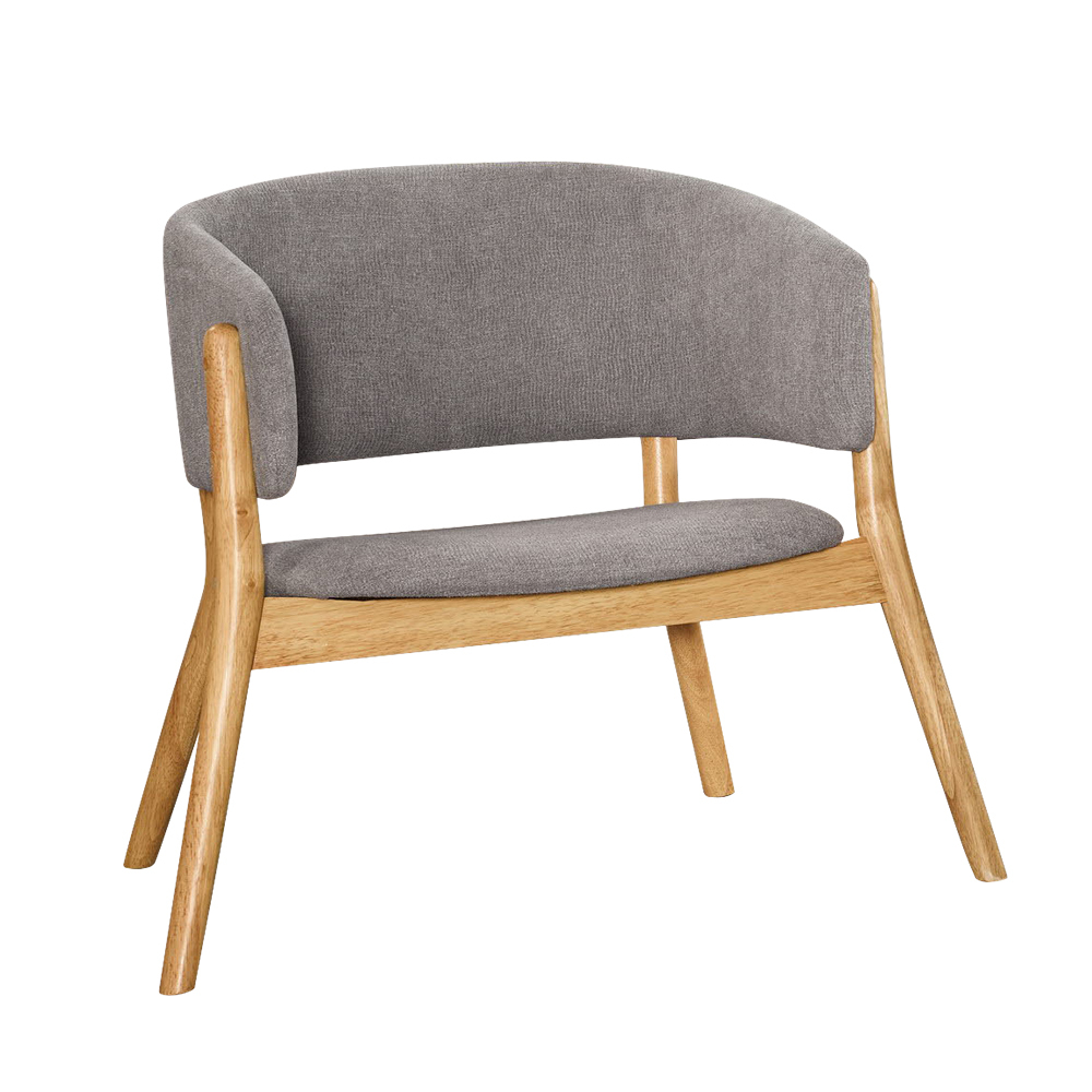 艾尼斯實木扶手餐椅/單椅/休閒椅/洽談椅