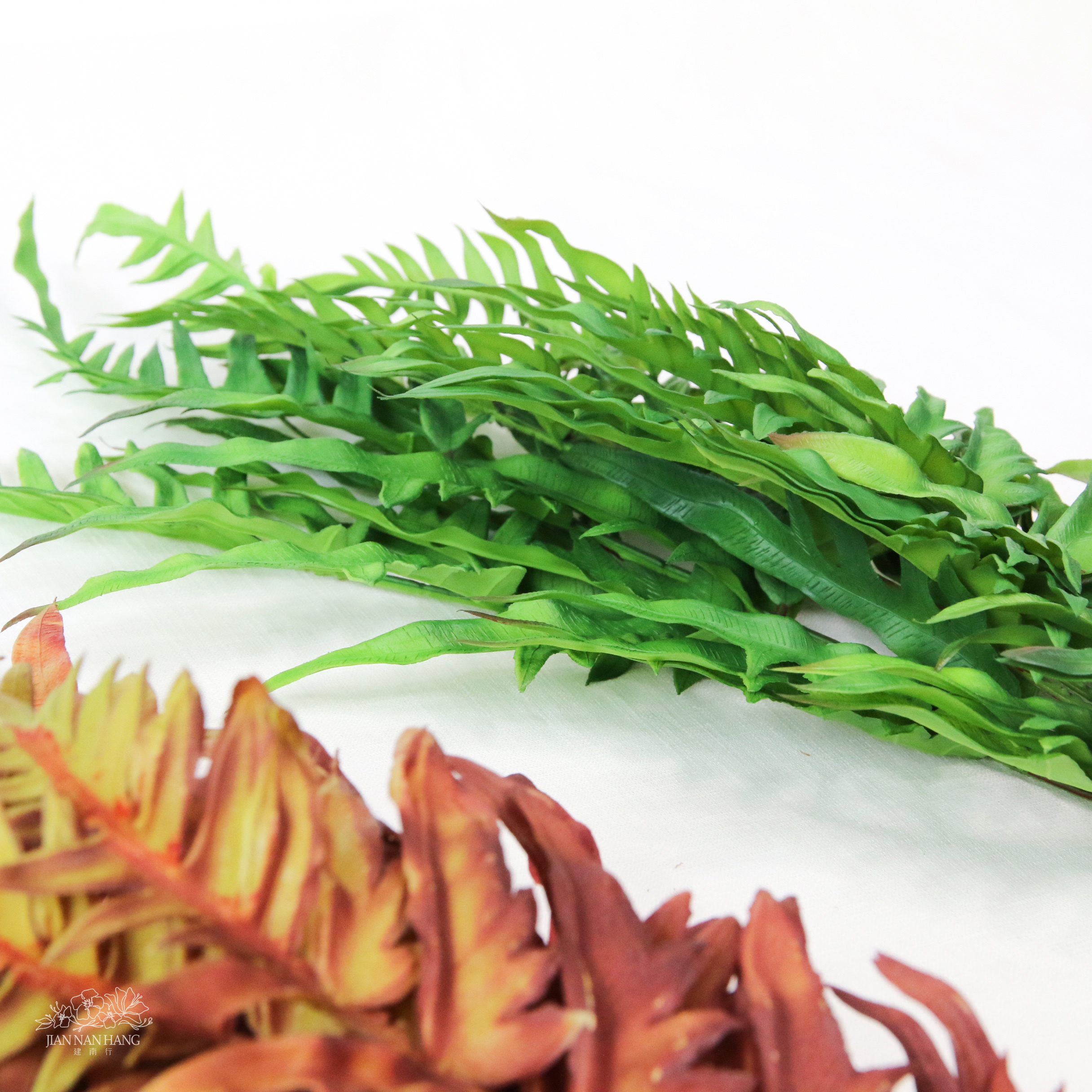 人造葉 手扎8片4角葉 3色