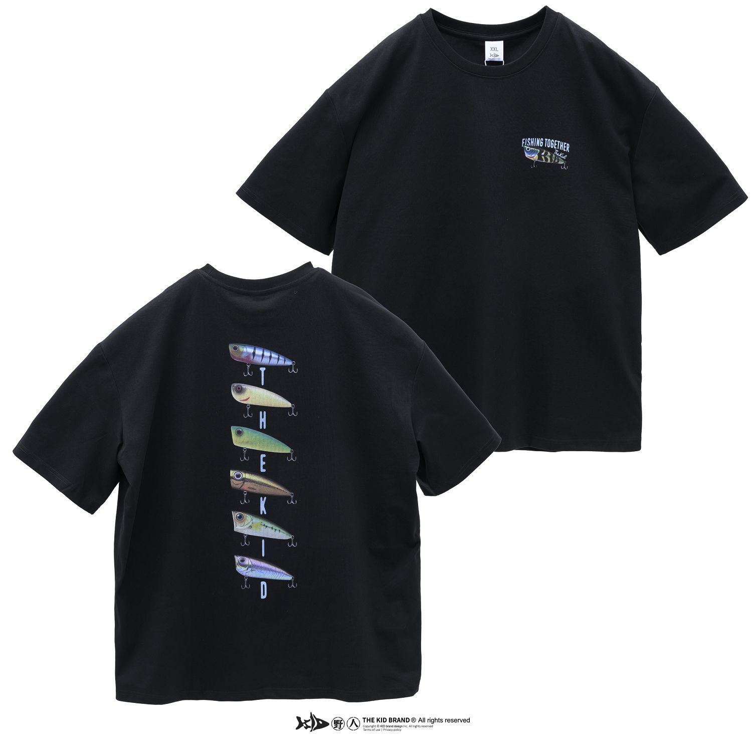 KID ® 魚餌拼字短T