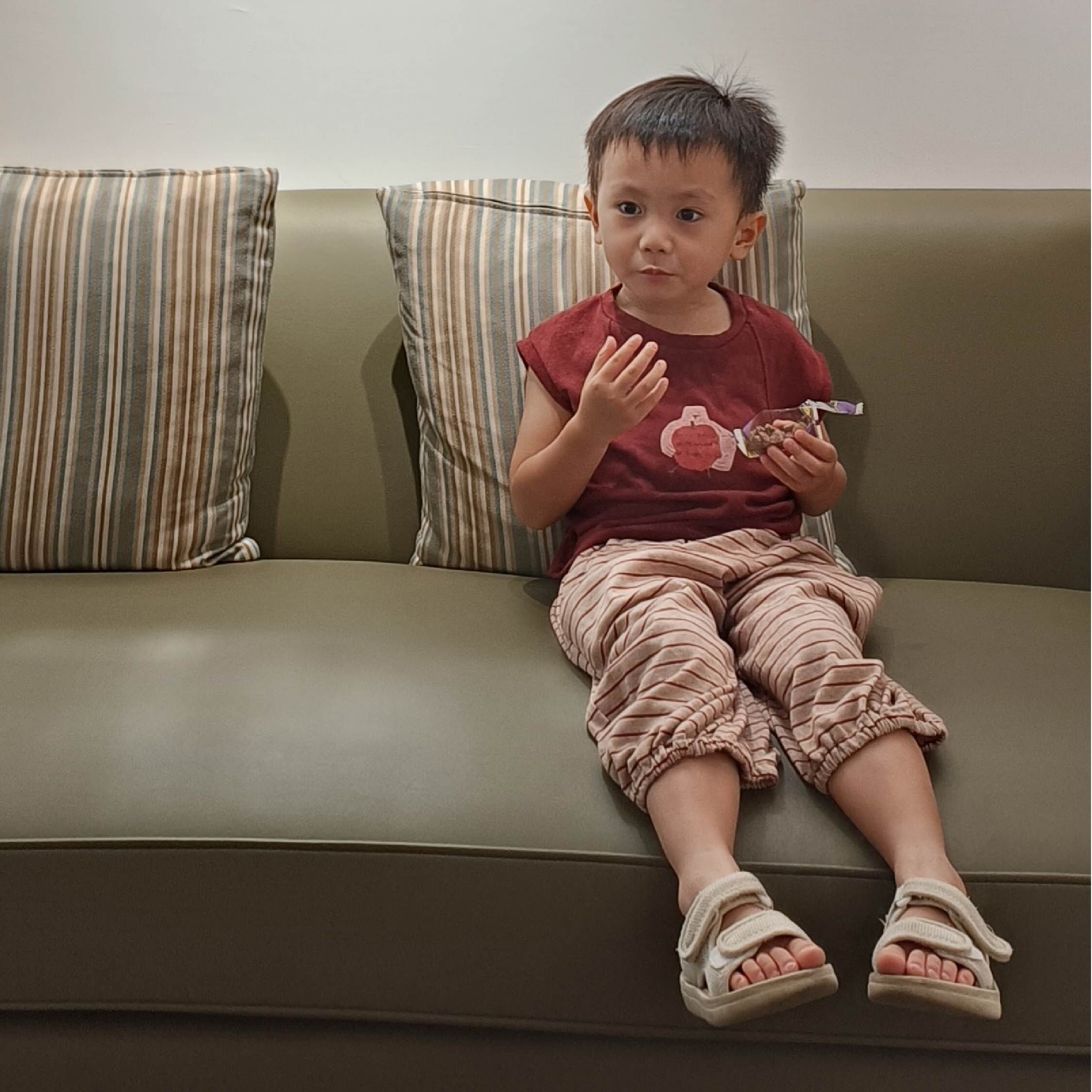 【H50762】小鳥吃蘋果造型尾巴套裝