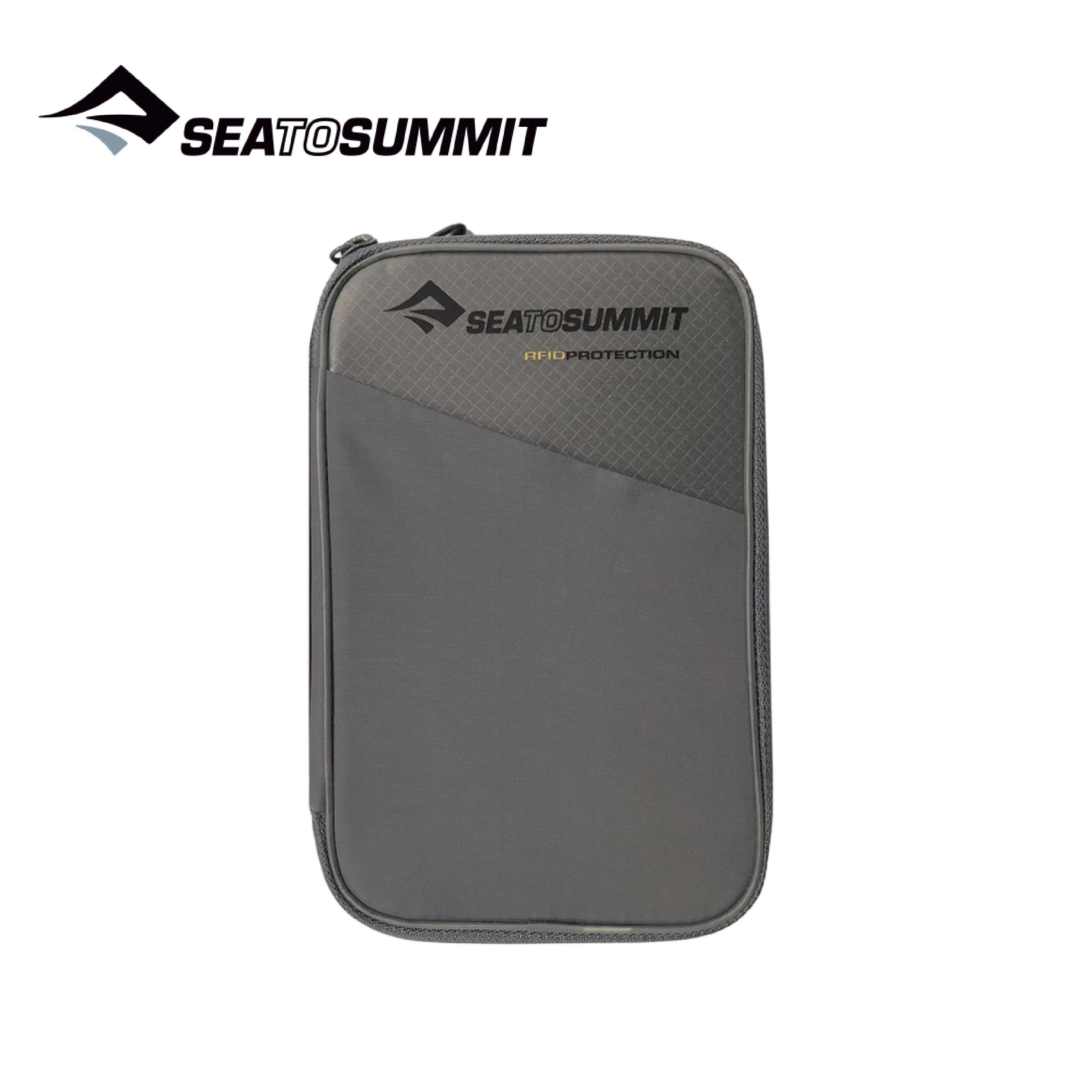 SEATOSUMMIT 澳洲 RFID 旅行用安全錢包 M (灰/黑色) 70STS033061