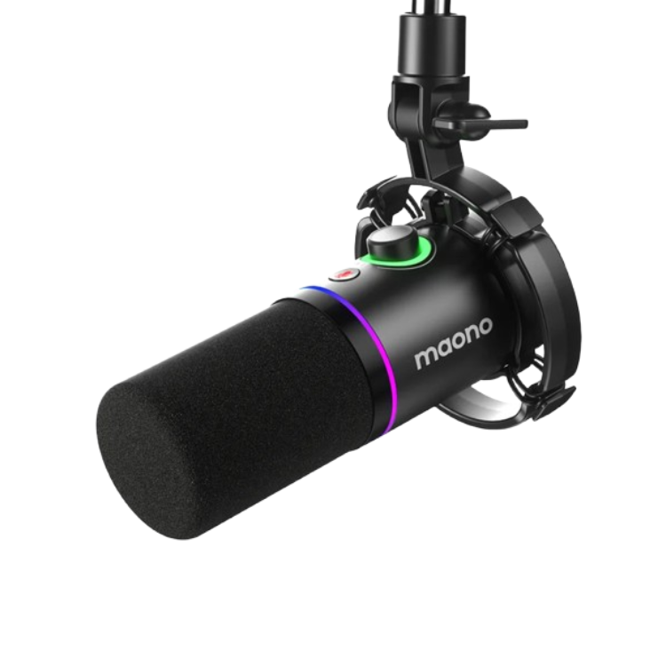 Maono 閃克 PD200X RGB動圈麥克風