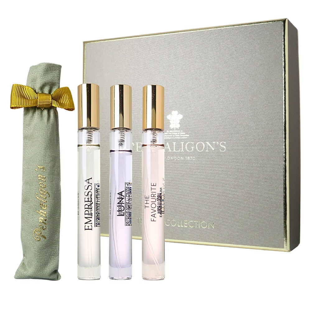 Penhaligon'S 潘海利根 花卉小香三入組 10mlx3 (月亮女神/女王的耳語/廣藿之匣)