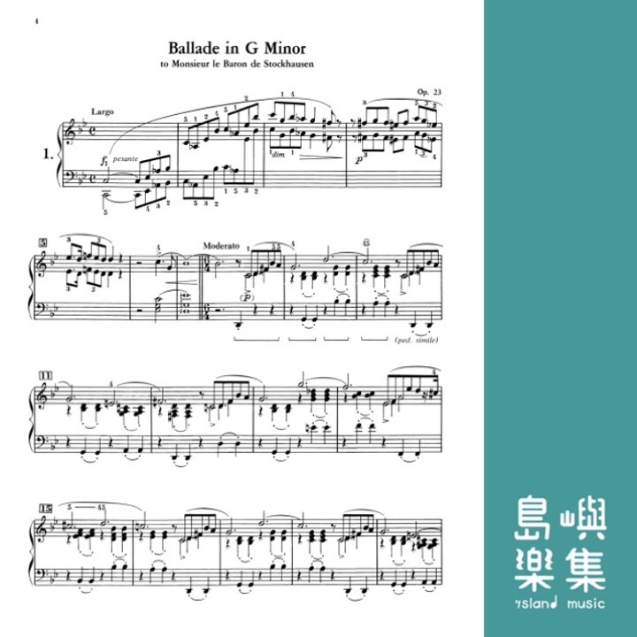 Chopin: Ballades [CD inside]