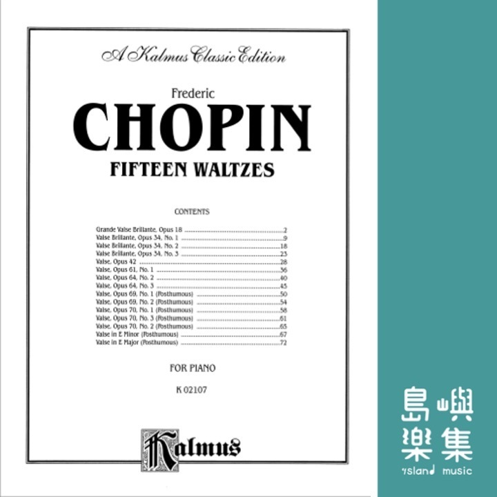 Chopin | Fifteen Waltzes