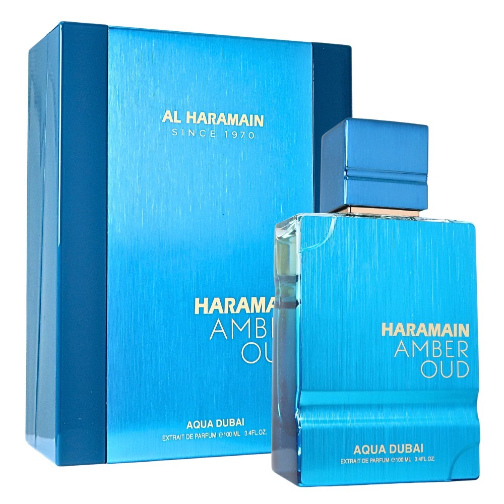[全新拍照拆膜] Al Haramain Amber Oud Aqua Dubai 琥珀沉香杜拜之水香精 EXTRAIT 100ml