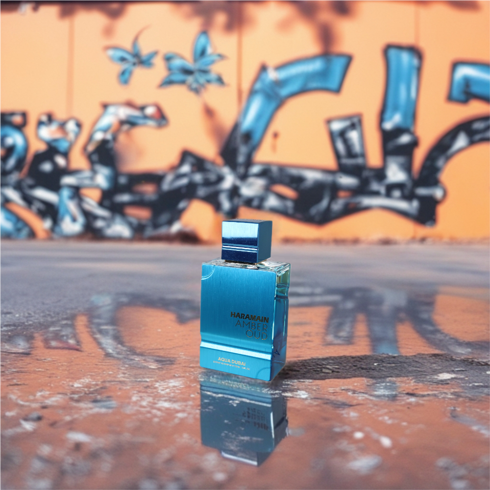 [全新拍照拆膜] Al Haramain Amber Oud Aqua Dubai 琥珀沉香杜拜之水香精 EXTRAIT 100ml