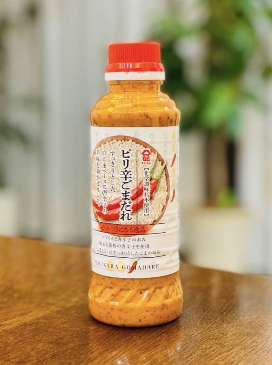 日本 令人上癮的 微辣 芝麻醬 250ml