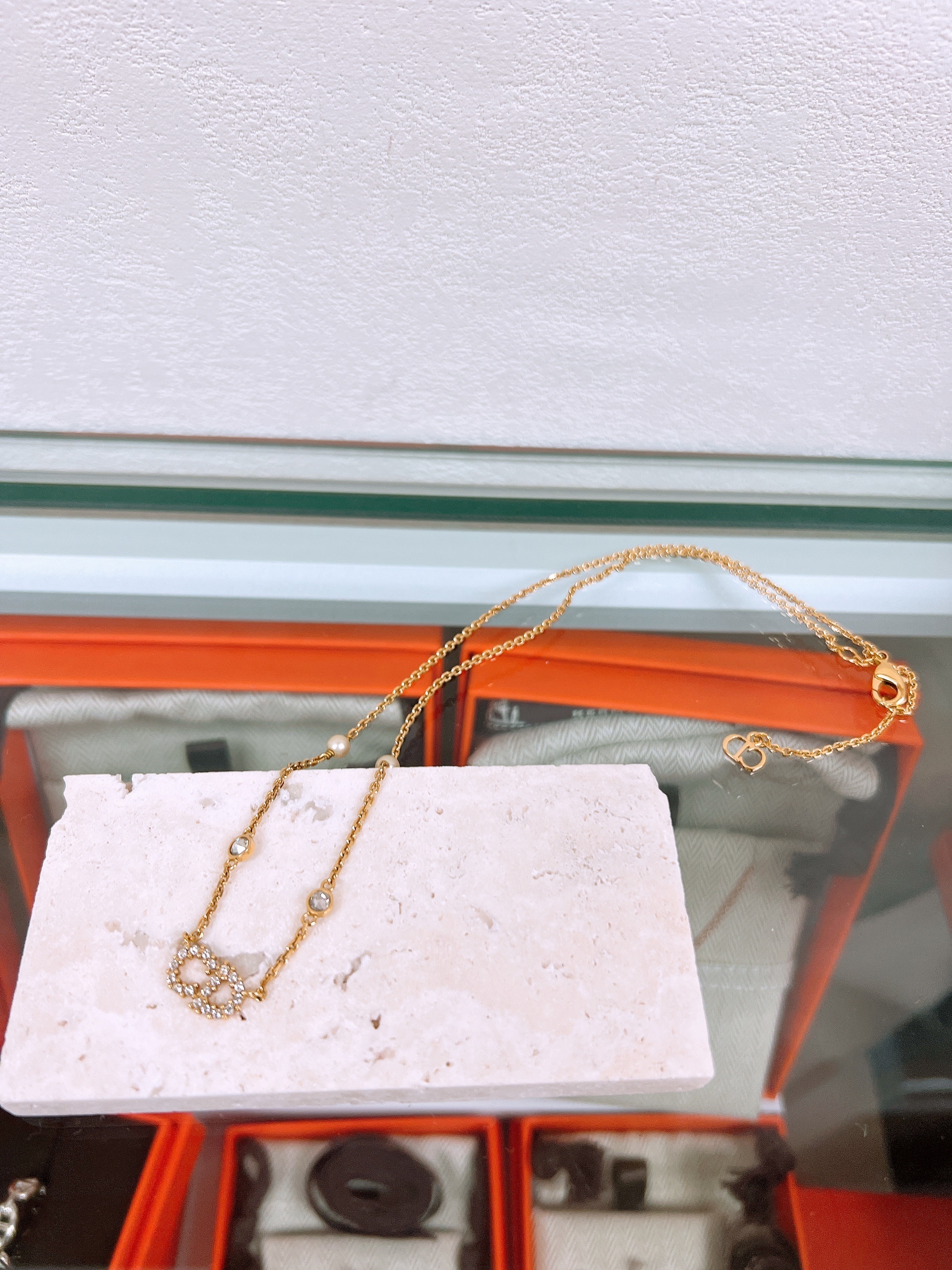 Dior clair d lune necklace pearl