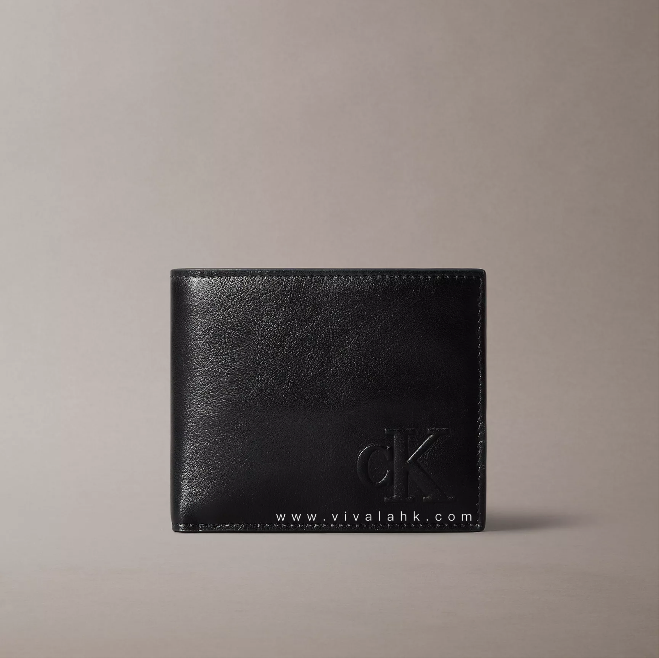 Calvin Klein - CKLogo 男裝銀包 (滑牛皮) (散紙位) (4G1072G)