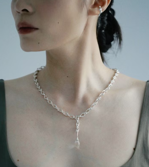 RONG 溶 Droplet Necklace 雨珠項鍊