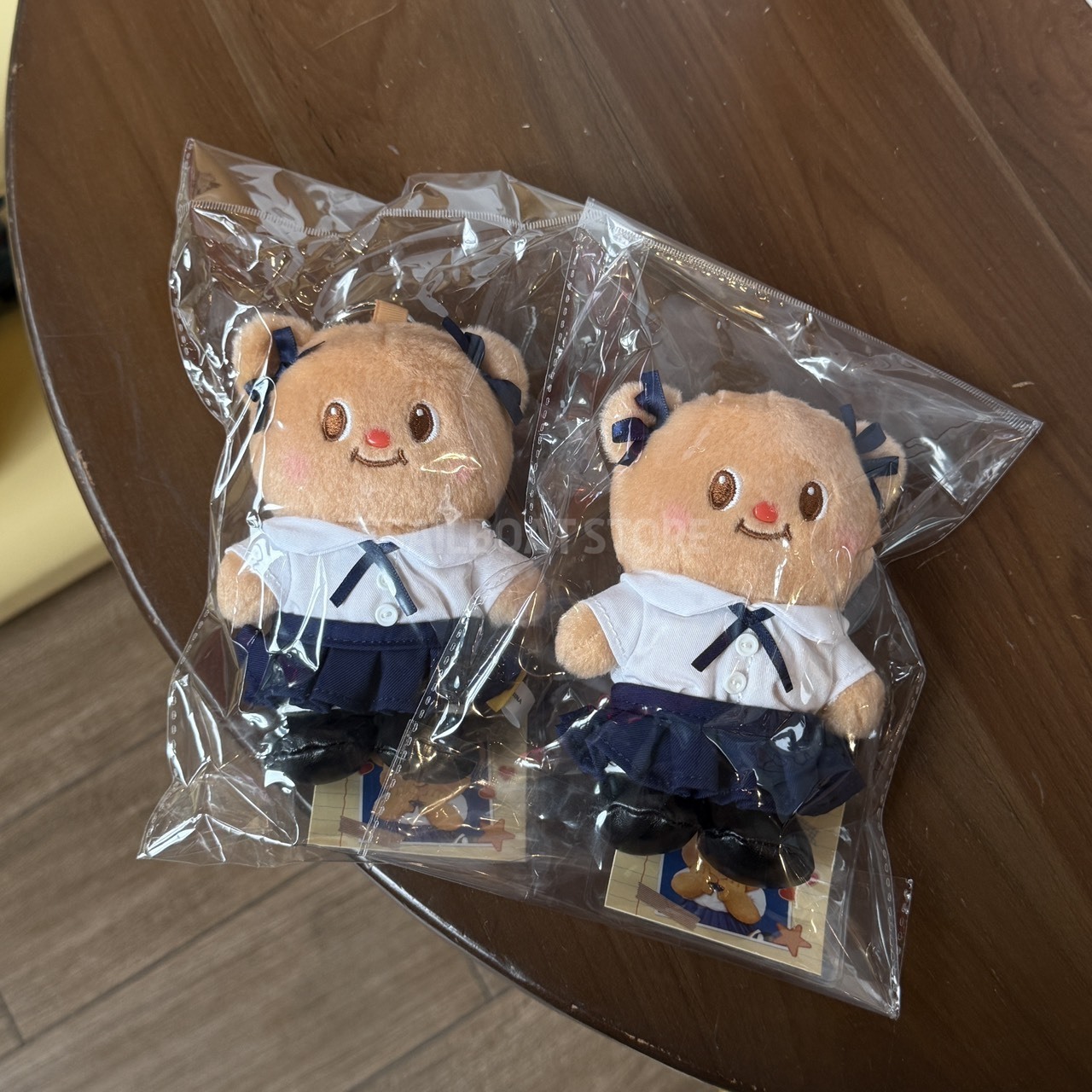 #現貨 🇹🇭泰國 黃油小熊 Butter Bear 校服款 吊飾娃娃