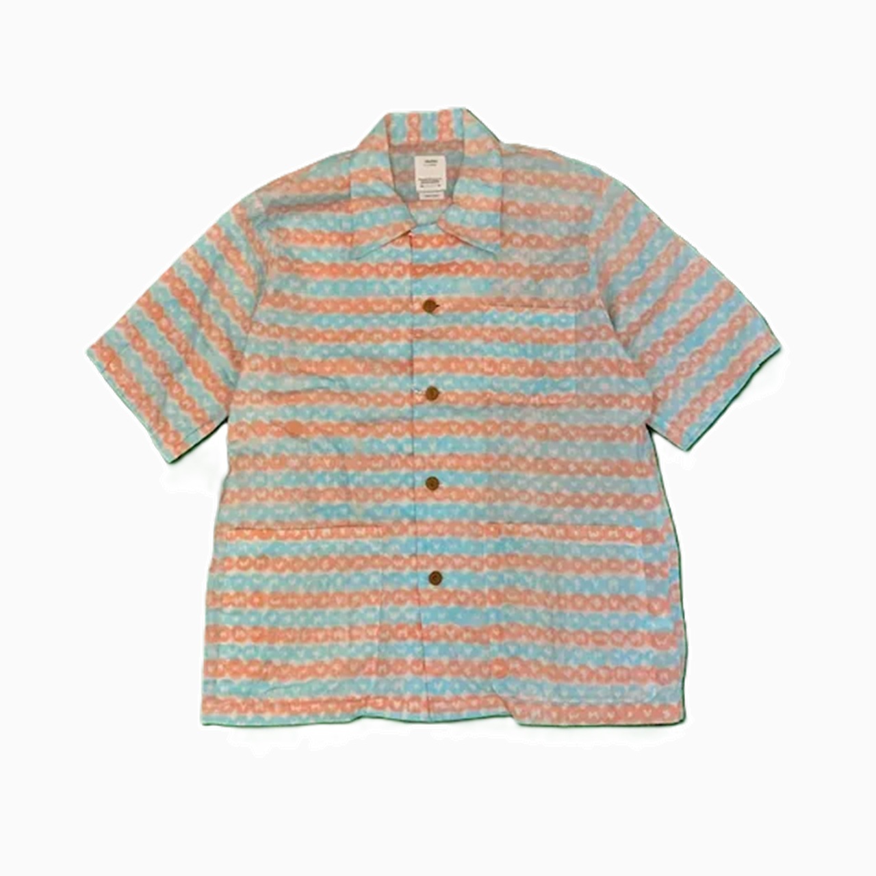 🔥ON SALE: VISVIM ELLERY SHIRT S/S HAVELI - PINK SIZE 2 IN STOCK NOW (現貨發售中)