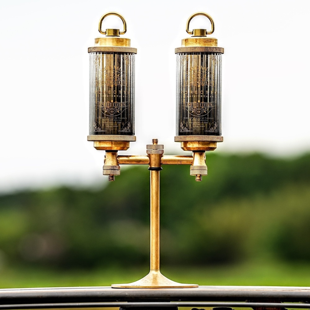 日本38explore KT38燈Rich classic100 /101黃銅黃銅38燈含電池燭光模式