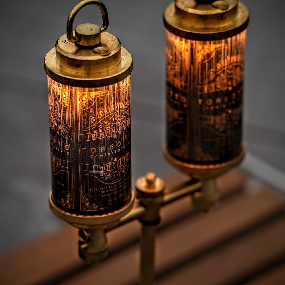 日本38explore KT38燈Rich classic100 /101黃銅黃銅38燈含電池燭光模式