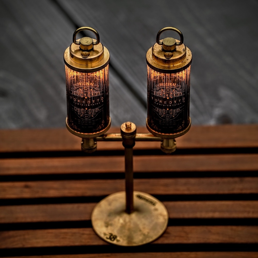 日本38explore KT38燈Rich classic100 /101黃銅黃銅38燈含電池燭光模式