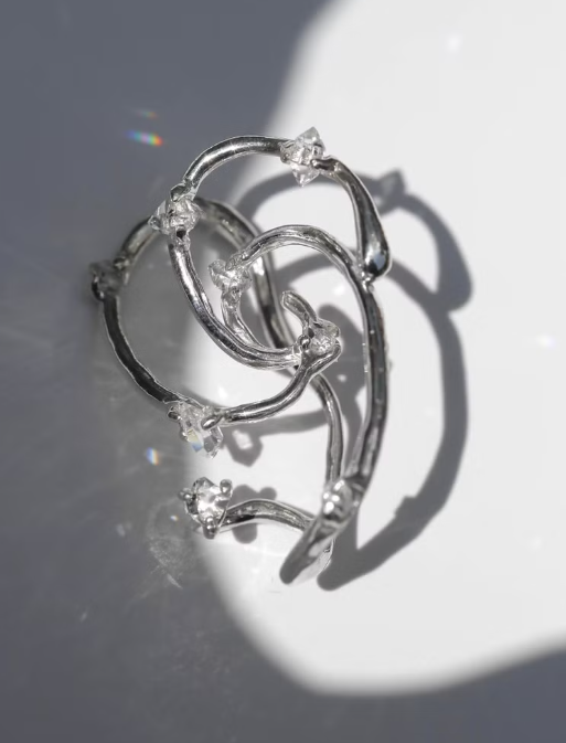 RONG 溶 Swirl ear cuff 漩渦耳飾