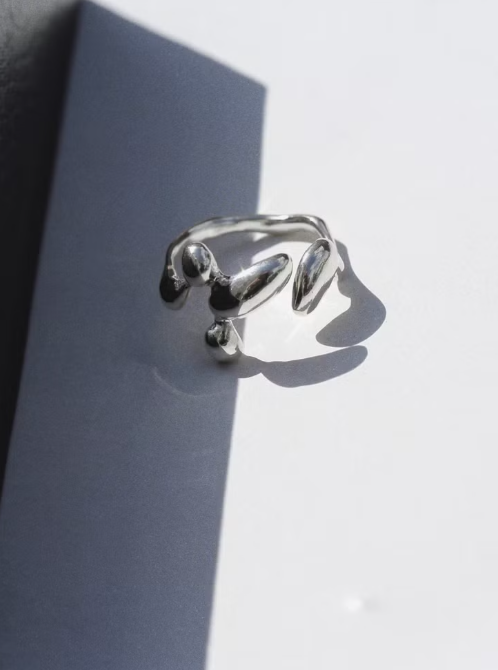 RONG 溶 Bud ring 花蕾 戒指